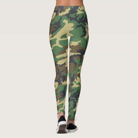 Camouflage Leggings (Rückseite)