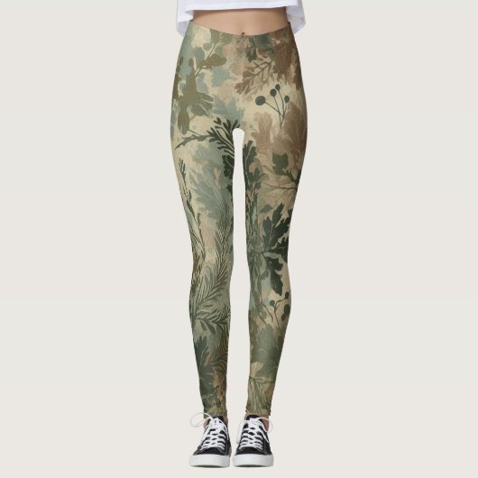 Camouflage Leggings (Vorderseite)
