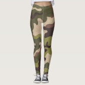 Camouflage Leggings (Vorderseite)