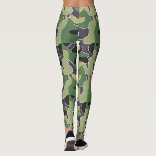 Camouflage Leggings (Rückseite)