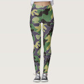 Camouflage Leggings (Vorderseite)