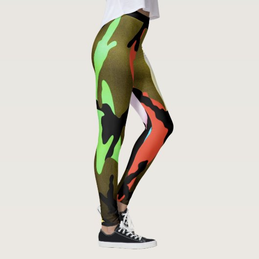 Camouflage-Leggings Leggings (Rechts)