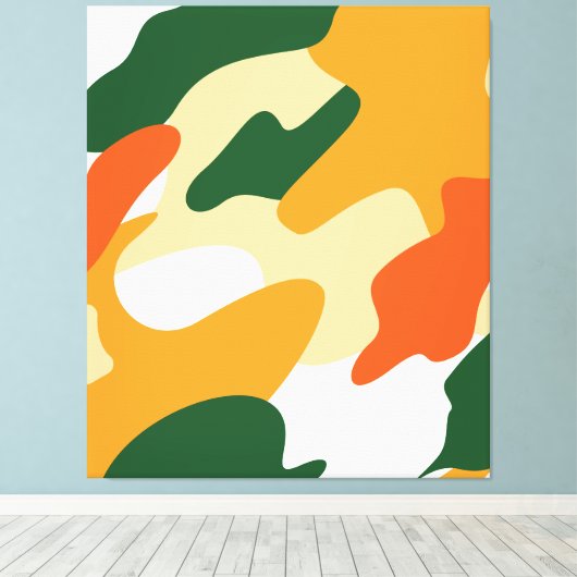 camouflage leinwanddruck (Insitu (Holzboden))