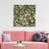 Camouflage Leinwanddruck (Insitu (Wohnzimmer))