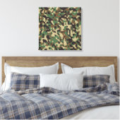 Camouflage Leinwanddruck (Insitu (Schlafzimmer))