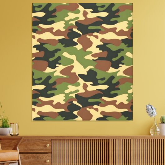 camouflage leinwanddruck (Insitu (Wohnzimmer))