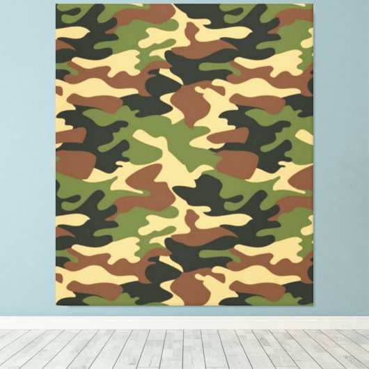camouflage leinwanddruck (Insitu (Holzboden))