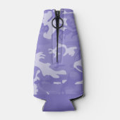 Camouflage Lila Flaschenkühler (Rückseite)