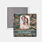 Camouflage Magnet (Vorderseite/Rückseite)