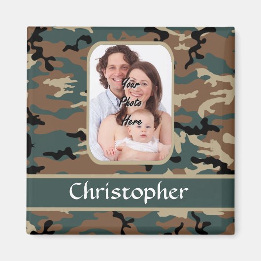 Camouflage Magnet (Vorne)