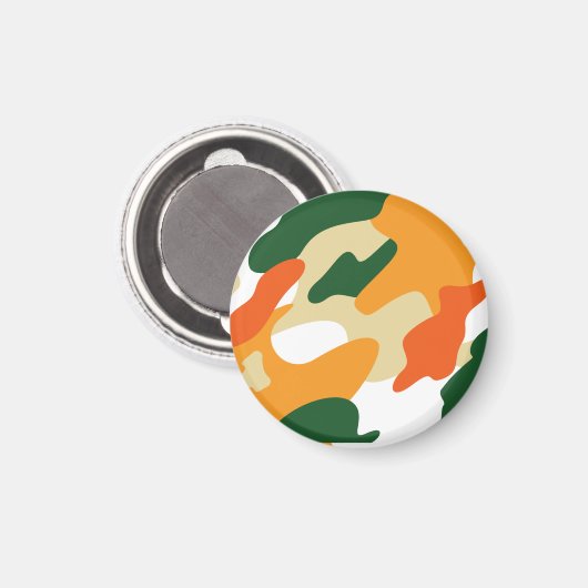 camouflage magnet (Vorderseite/Rückseite)