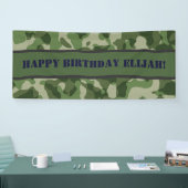 Camouflage Militär Geburtstagspartei Banner (Messe)