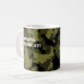 Camouflage Militärische Kaffeetasche Kaffeetasse (Vorderseite Links)