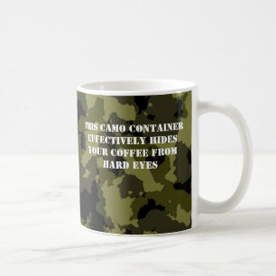 Camouflage Militärische Kaffeetasche Kaffeetasse