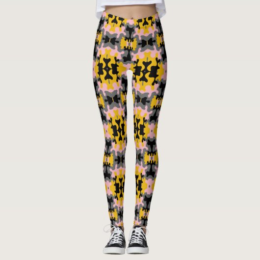 Camouflage Militärische Leggings (Vorderseite)