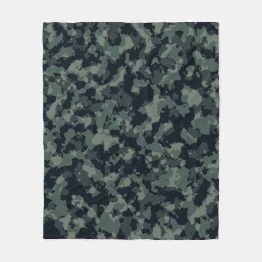 Camouflage-Militärische Struktur Fleecedecke (Vorderseite)