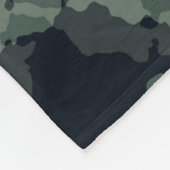 Camouflage-Militärische Struktur Fleecedecke (Ecke)