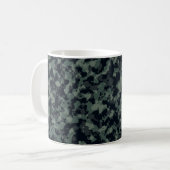Camouflage-Militärische Struktur Kaffeetasse (Vorderseite Links)