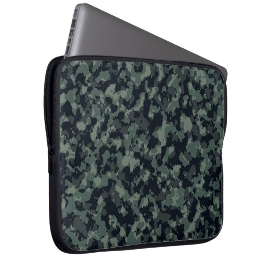 Camouflage-Militärische Struktur Laptopschutzhülle (Vorne Rechts)