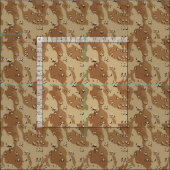 Camouflage Militärische Wüste Stoff (Kachel)