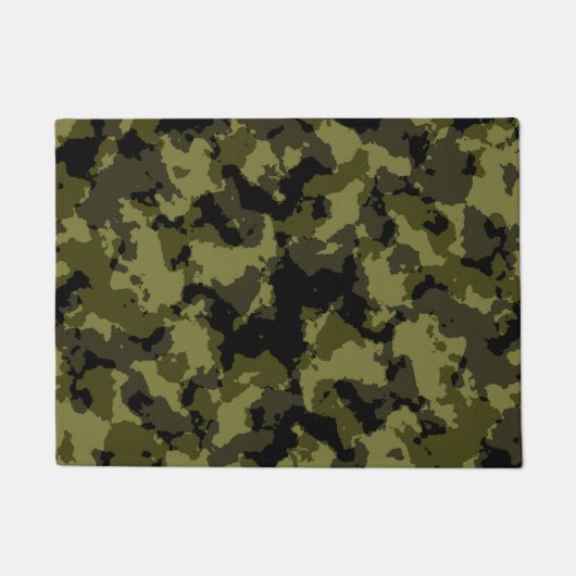 Camouflage militärischer Stil Fußmatte (Vorderseite)