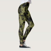 Camouflage militärischer Stil Leggings (Rechts)