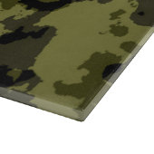 Camouflage militärischer Stil Schneidebrett (Ecke)