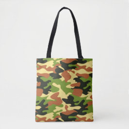 Camouflage Militärisches Muster Tasche
