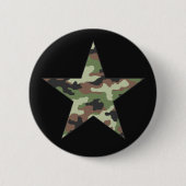 Camouflage Military Star Button (Vorderseite)