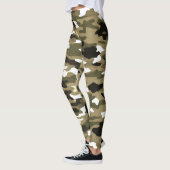 Camouflage Military Style Fatigue GI Design Affect Leggings (Links)