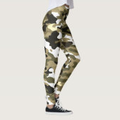 Camouflage Military Style Fatigue GI Design Affect Leggings (Rechts)