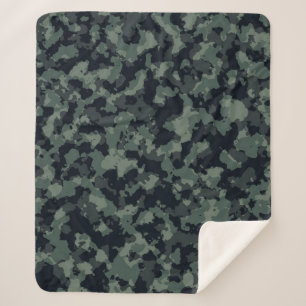 Camouflage military texture sherpadecke