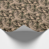 Camouflage mit dem 10 Punkt-Dollar Geschenkpapier (Ecke)