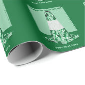 Camouflage mit dem Kegel Geschenkpapier (Rolleneckpunkt)