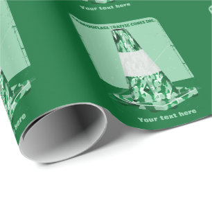 Camouflage mit dem Kegel Geschenkpapier