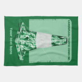 Camouflage mit dem Kegel Geschirrtuch (Horizontal)