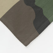 Camouflage, mittlere Fleece-Decke Fleecedecke (Ecke)