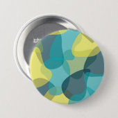 Camouflage, modern, cool, trendig, städtisch geome button (Vorne & Hinten)