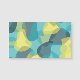 Camouflage, modern, cool, trendig, städtisch geome magnetkarte