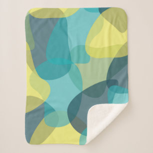 Camouflage, modern, cool, trendig, städtisch geome sherpadecke