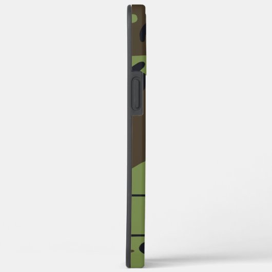 Camouflage Monogram Case-Mate iPhone Hülle (Rückseite / Rechts)
