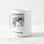 Camouflage Moose Kaffeetasse (Vorderseite Links)
