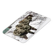 Camouflage Moose Magnet (Linke Seite)