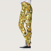 Camouflage Mosaic (grün und braun) (Version 2) Leggings (Links)