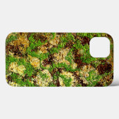 Camouflage Moss rostgealterter Grunge Alte Textur Case-Mate iPhone Hülle (Rückseite (Horizontal))