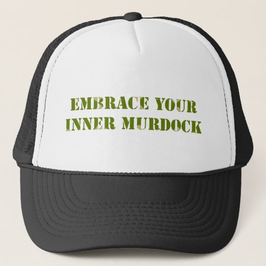 Camouflage Murdock Hat Truckerkappe (Vorderseite)