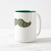 Camouflage Mustache Kaffee Tasse lustige beste sch (VorderseiteRechts)