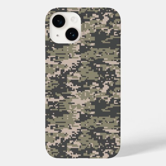 Camouflage Muster Case-Mate iPhone Hülle (Rückseite)