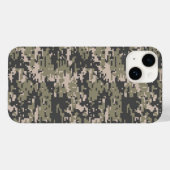 Camouflage Muster Case-Mate iPhone Hülle (Rückseite (Horizontal))
