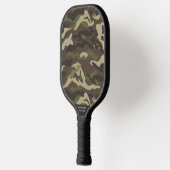 Camouflage Muster Cool Camouflage Benutzerdefinier Pickleball Schläger (Links)